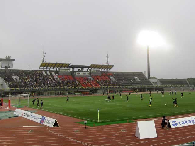 Honjo Athletic Stadium, Kitakyushu.