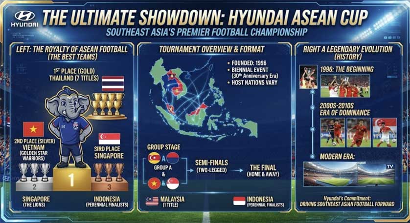 Hyundai ASEAN Cup; Football in Asia.