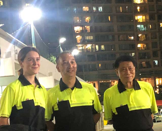 Jimmy Chan at a recent game in Hong Kong.