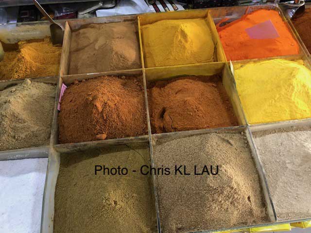 Spices for sale.