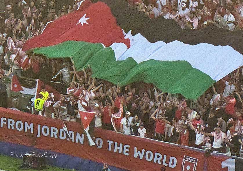 Jordan flag.