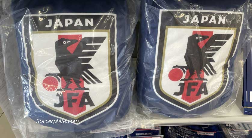 Japan soccer goods.