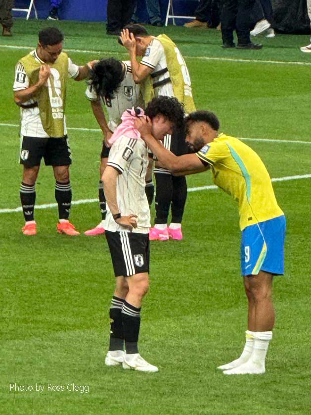 Japan v Brazil.