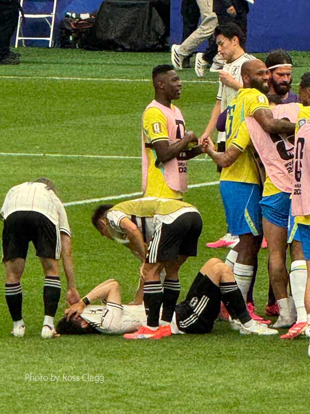 Japan v Brazil.