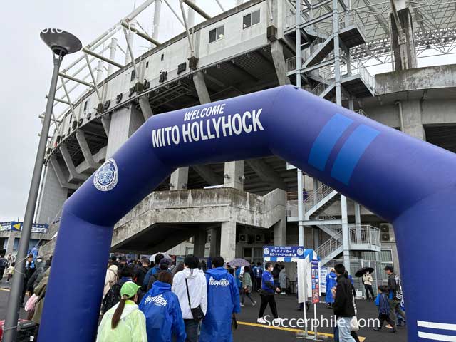 K's denki Stadium, Mito, Ibaraki Prefecture.