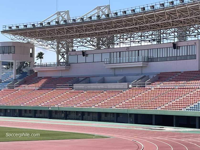 Shiranami Stadium, Kagoshima, Kyushu.