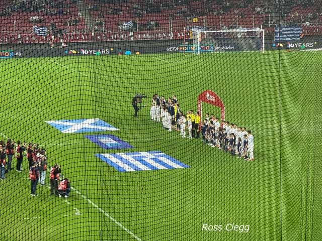 Greece v Scotland World Cup Qualifying.