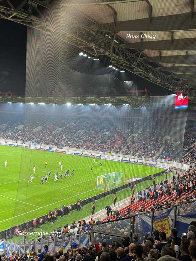 Greece v Scotland World Cup Qualifying.