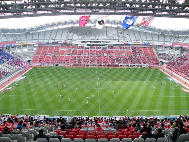 Kashima Stadium.