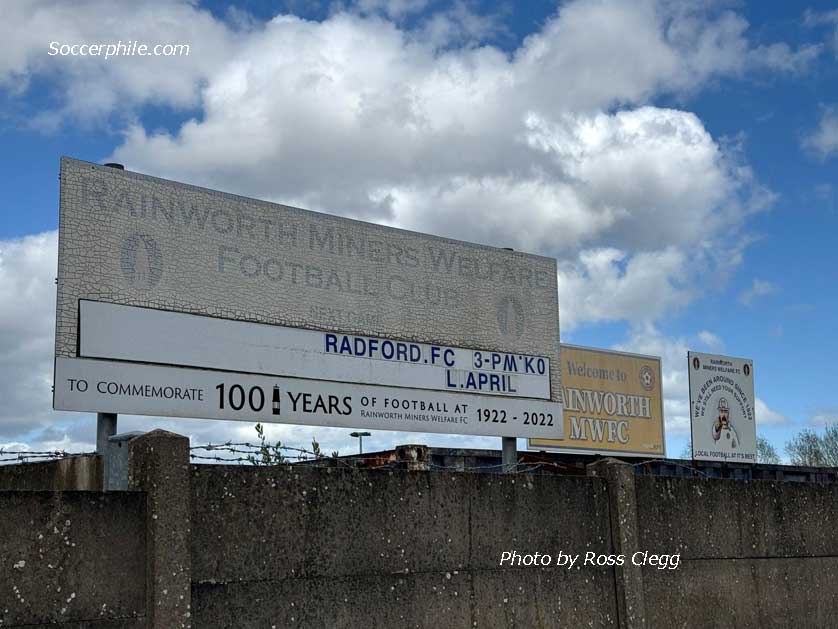 Kirklington Road is home to Rainworth Miners Welfare.