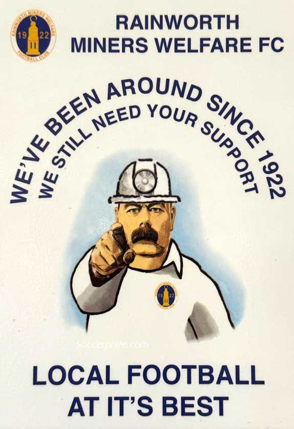 Rainworth Miners Welfare FC.