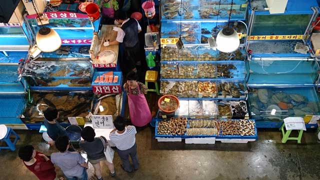 Noryangjin Fish Market.