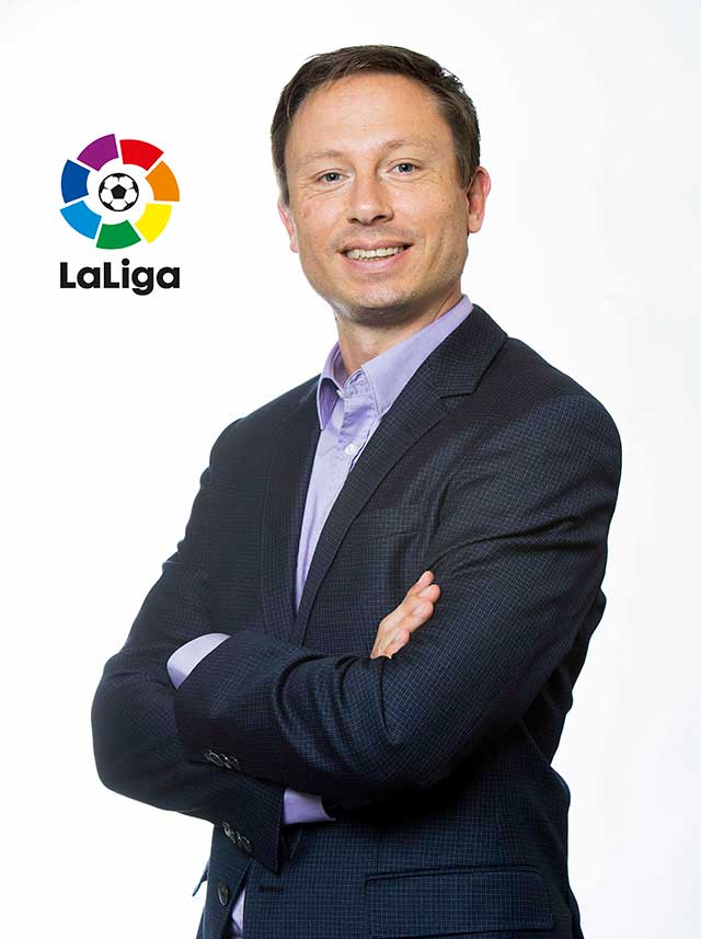Joris Evers, Chief Communication Officer of LaLiga.