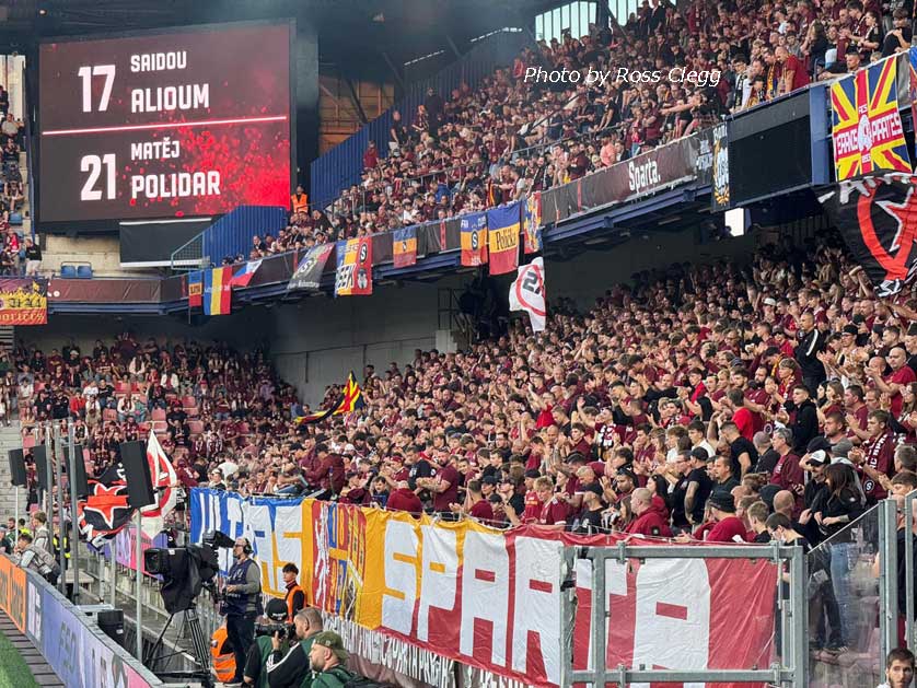 Football in Prague.