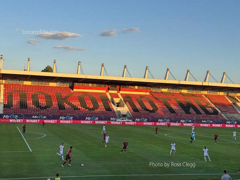 Lokomotiv Stadion, Sofia, Bulgaria.