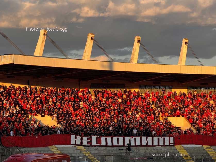Lokomotiv Stadion in Sofia.