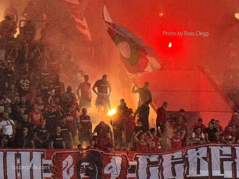 Ultra scene in Bulgaria.