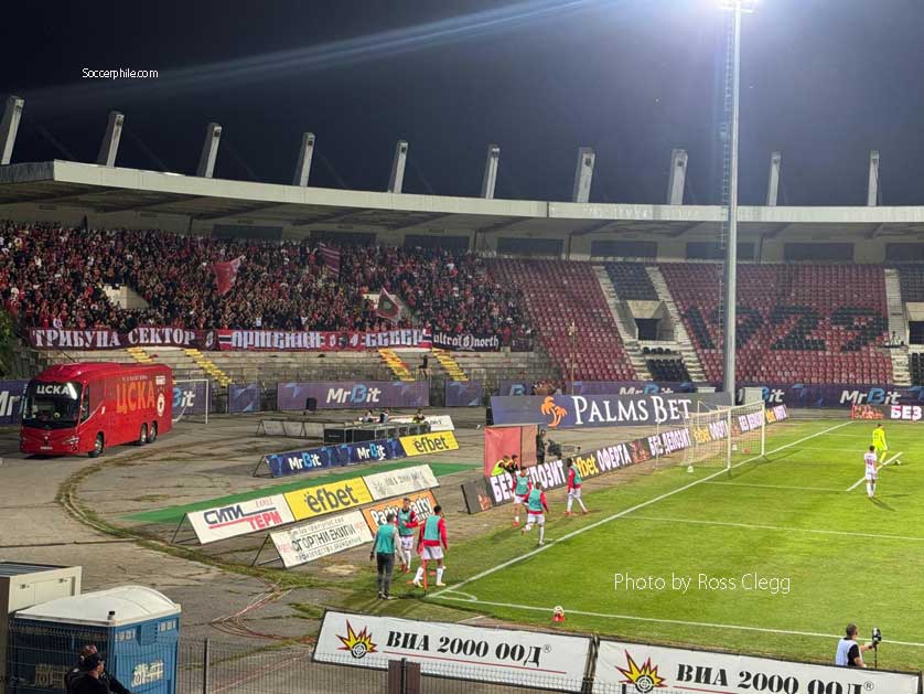 Football in Sofia.