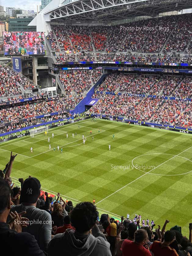 Senegal v Belgium.