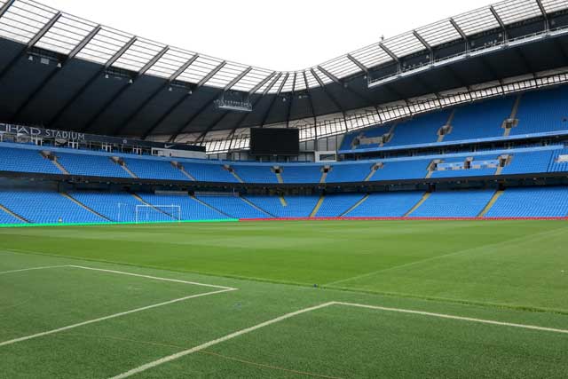 Etihad Stadium, Manchester.