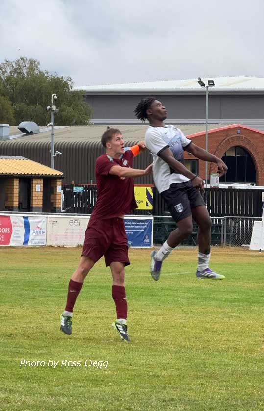 The stadium is the home of Daventry Town.