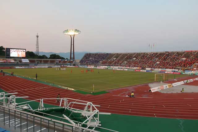 Ehime Matusyama Athletic Stadium.