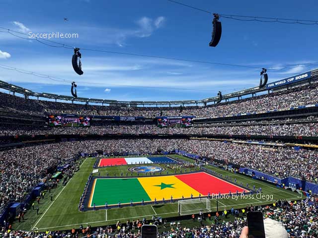 Metlife Stadium in New Jersey - venue for the World Cup Final.