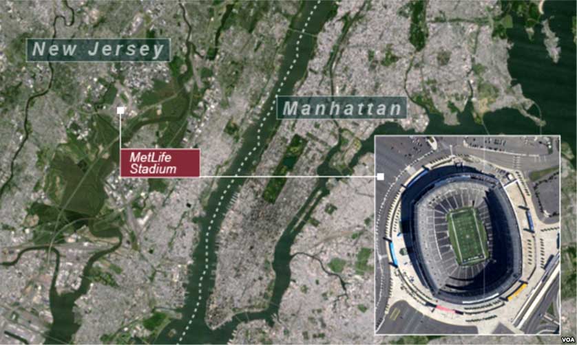 Metlife Stadium, NJ.