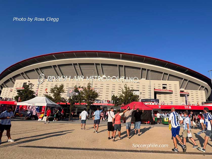 Metropolitano Stadium, Madrid, Spain.