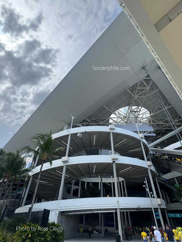 Miami Stadium exterior.