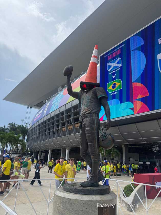 Hard Rock Stadium in Miami.