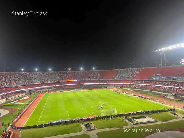 Est&aacute;dio do Morumbi, S&atilde;o Paulo.