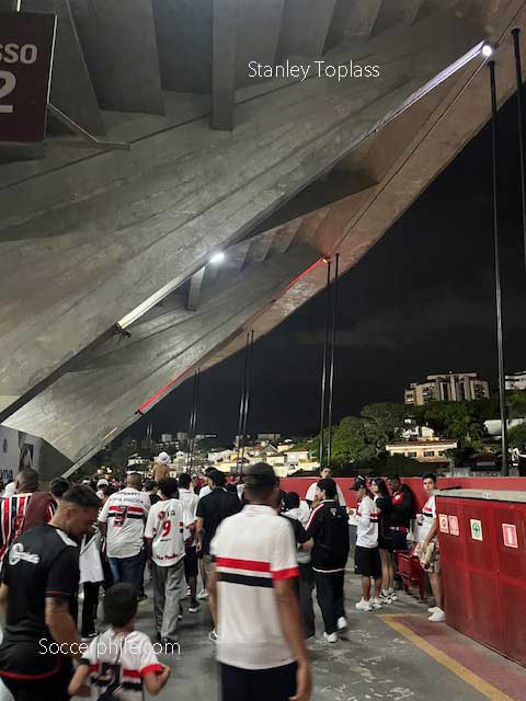 Est&aacute;dio do Morumbi, S&atilde;o Paulo.