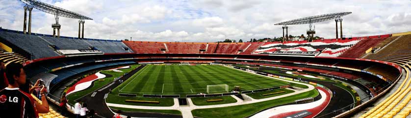 Est&aacute;dio do Morumbi, S&atilde;o Paulo.