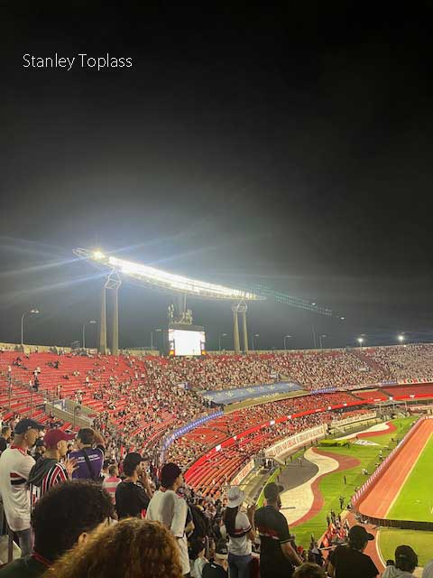 Est&aacute;dio do Morumbi, S&atilde;o Paulo.