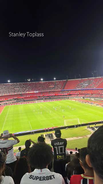Est&aacute;dio do Morumbi, S&atilde;o Paulo.