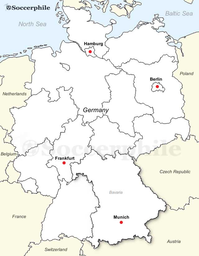 Munich map.