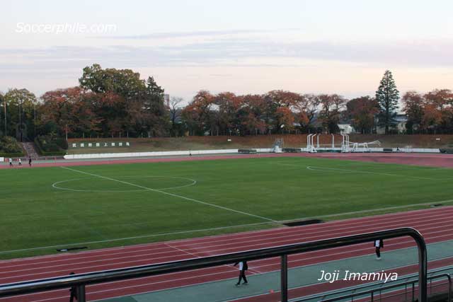 Musashino Municipal Athletic Stadium.
