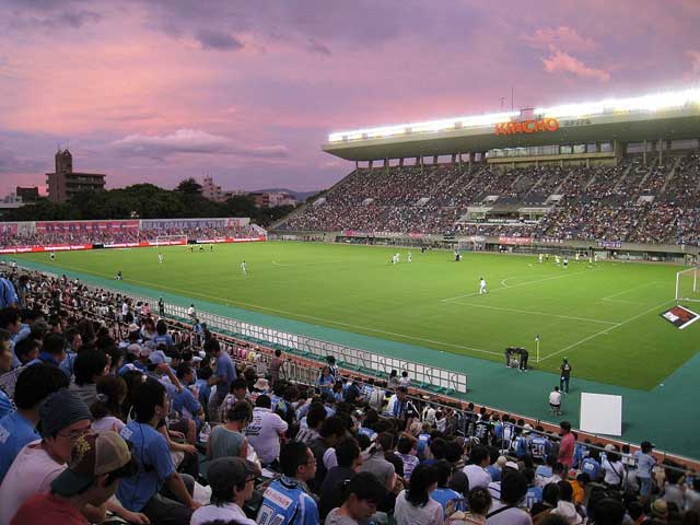 Yodoko Sakura Stadium, Osaka, Japan.