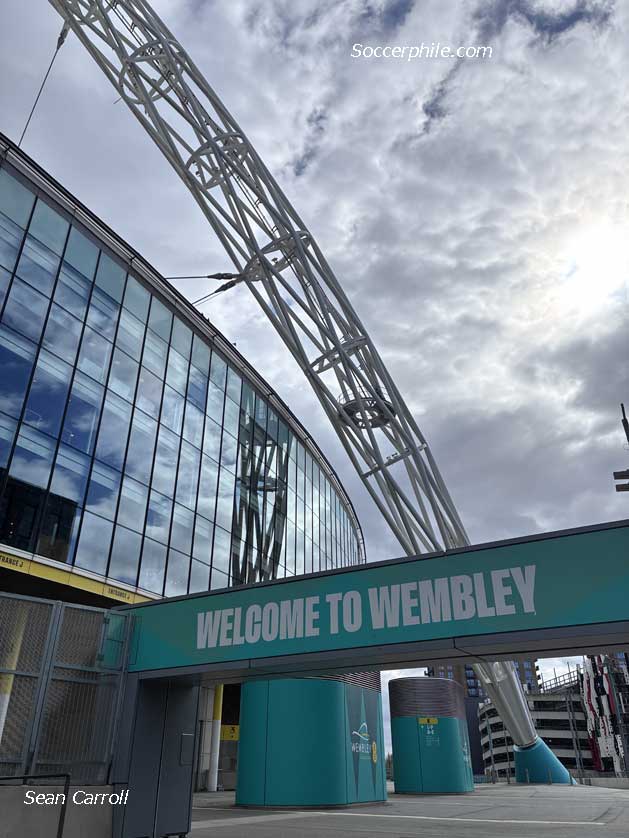 Welcome to Wembley.