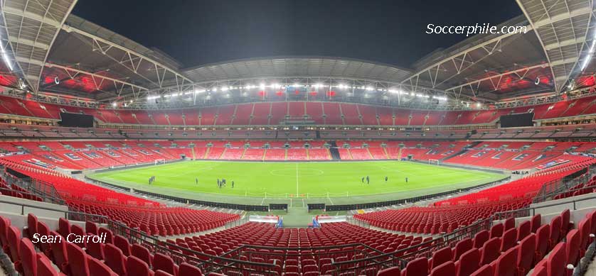 Wembley stadium.