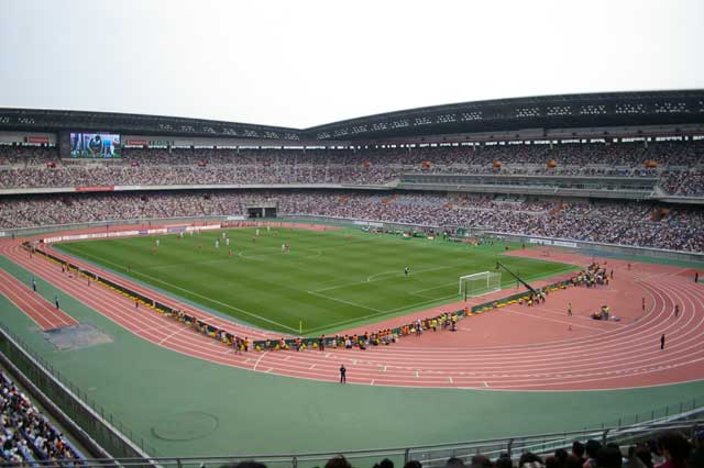 Yokohama International Stadium, Yokohama.