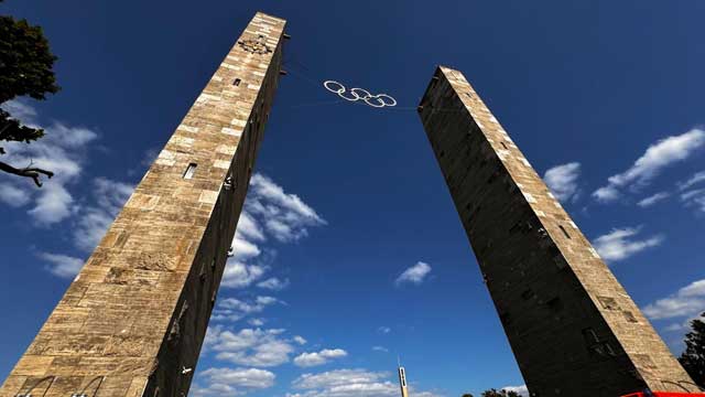 Euro 2024 image The Olympiastadion awaits England v Spain.