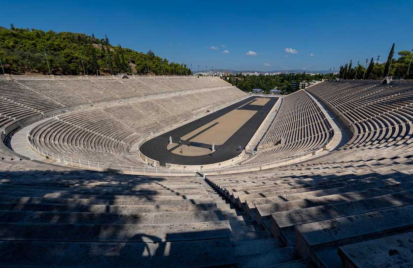 Panathenaic Stadium in Athens.