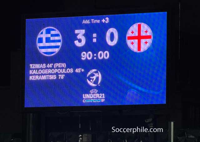 The scoreboard in 2025.