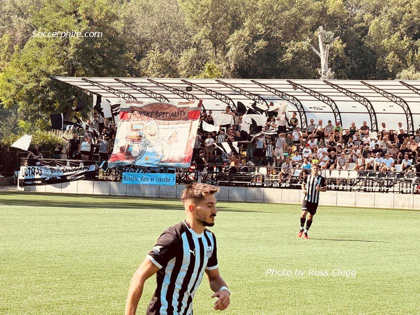 Stadion FC Petržalka in Bratislava, Slovakia.