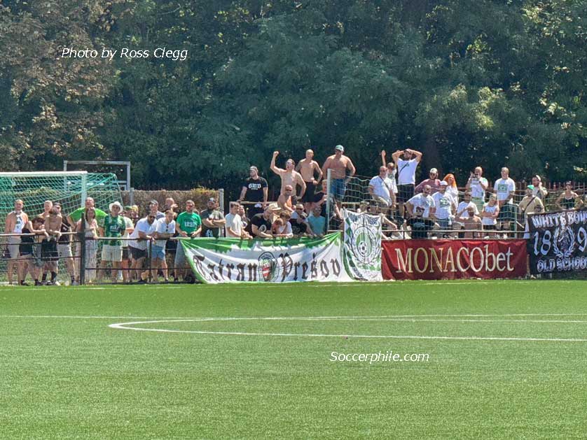 Tatran Presov fans.