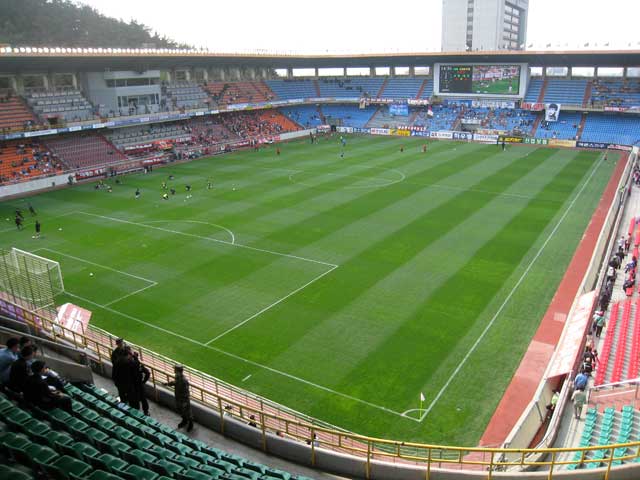 Pohang Steel Yard.