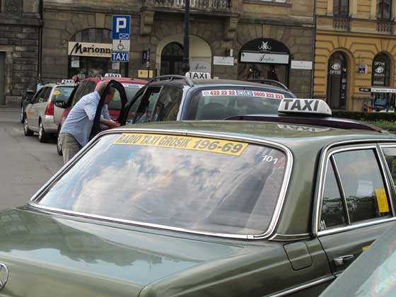 Taxis in Poland