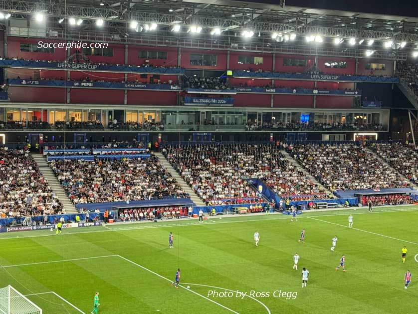 Red Bull Arena in Vienna.